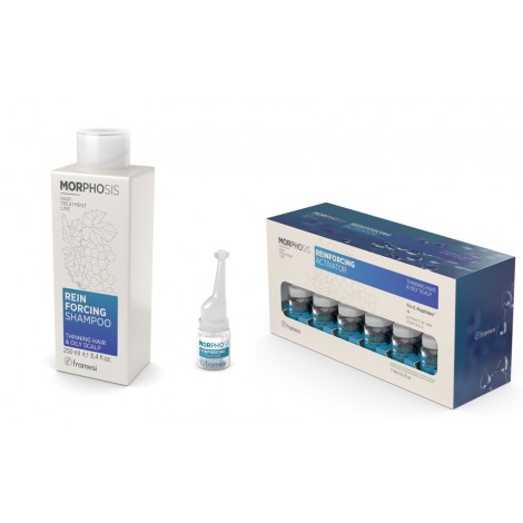Framesi MORPHOSIS DENSIFYING ACTIVATOR  12/7ML  ТЕРАПИЯ ПРОТИВ КОСОПАД ЗА МЪЖЕ , ИЗТЪНЯЛА КОСА И ЧУВСТВИТЕЛЕН СКАЛП 12/7МЛ